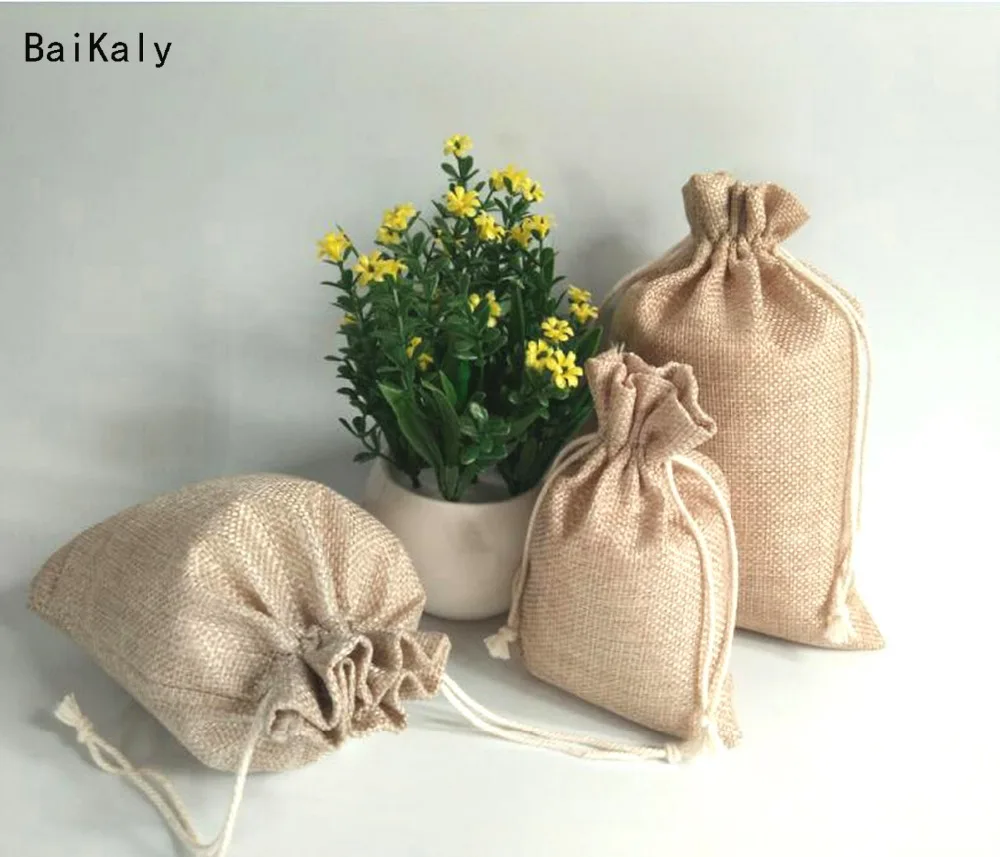 Hessian party bags clearance