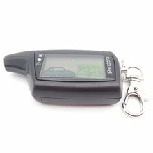 DXL3000 LCD Controle Remoto Fob Chave Chaveiro Cadeia para a Segurança Do Veículo em Dois sentidos do sistema de alarme de carro Versão Russa PANDORA DXL3000