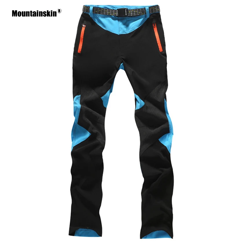 Skup Mountainskin spodnie dla kobiet lato elastyczne oddychające szybkie suche spodnie trekkingowe Outdoor Camping Trekking sportowe spodnie damskie VB084