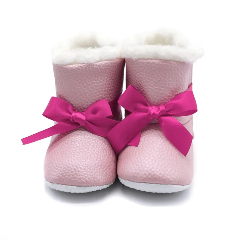 

Winter Warm Baby Girls Princess Sweet Winter Boots First Walkersborn Cashmere Infant Toddler Kids Winter Shoes