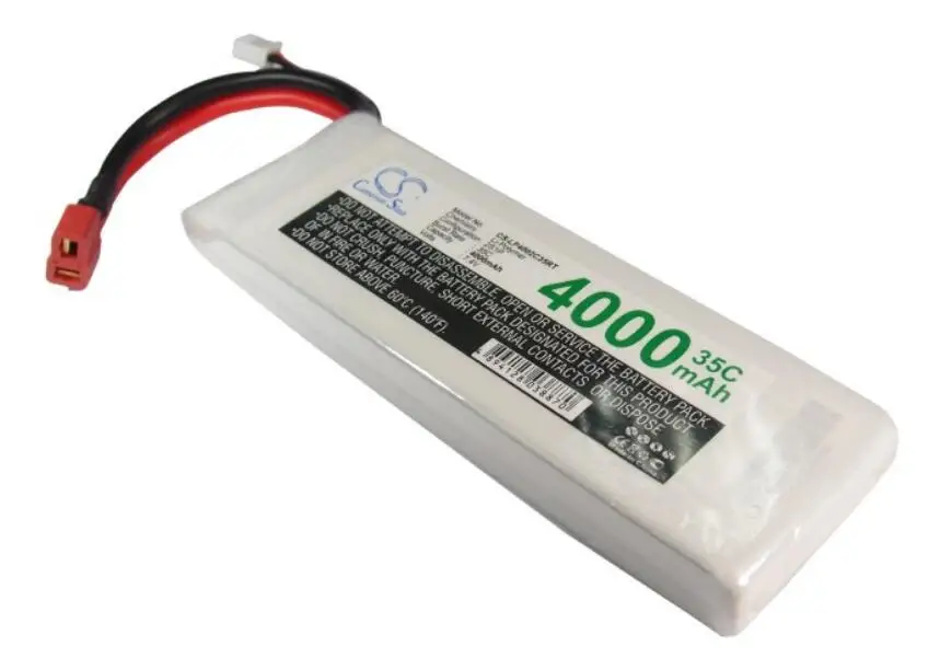 

Cameron Sino 4000mah battery for RC CS-LP4002C35RT batteries