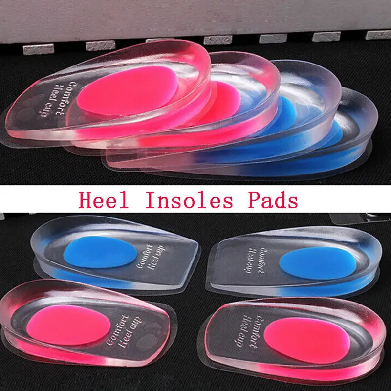 Aumento da Altura Almofada do pé Nova Chegada Hálux Valgo Pedicure Soletta Massagear Silicone Palmilha Metade Almofada Sapato Elevador 10 Par Gel 2 High Quality Beleza e saúde