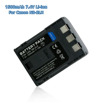

NB-2LH NB2LH Digital Camera Battery 1500mAh NB-2L NB2L Rechargeable Batteria for Canon EOS 350D 400D Rebel XT G7 G9 S80
