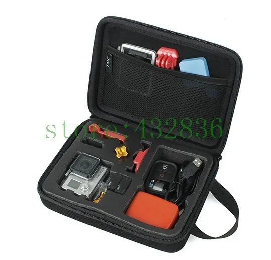 /Розничная TMC коллекция EVA Box сумка для GoPro Hero 3+/3/2/1 аксессуары L-Размеры, сумки защиты, Камера сумки