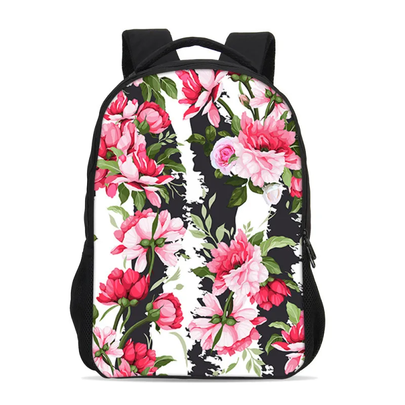 VEEVANV милые розовые цветочные принты рюкзаки модные детские школьные сумки женские сумки на плечо подростковые Mochila девушка блокнот сумки