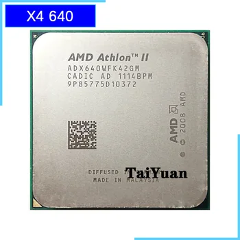 

AMD Athlon II X4 640 3 GHz Quad-Core CPU Processor ADX640WFK42GM Socket AM3