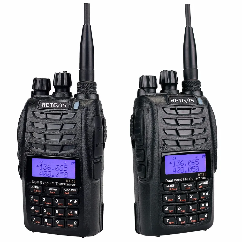 Рация Retevis RT23 с двойным приемом PTT 5 Вт 1750 каналов УКВ УВЧ Гц|radio walkie|radio link smoke alarmradio