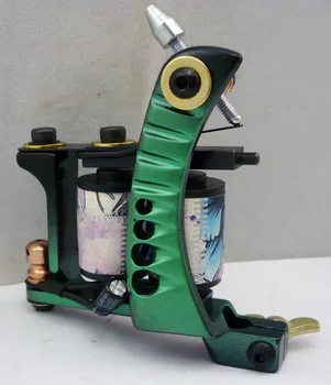 

10Pcs/lot Pro Casting Iron Tattoo Machine 10 Wraps coil stainless steel Tattoos Body Art Gun Coil Machine LPC-ITM-7027-5E