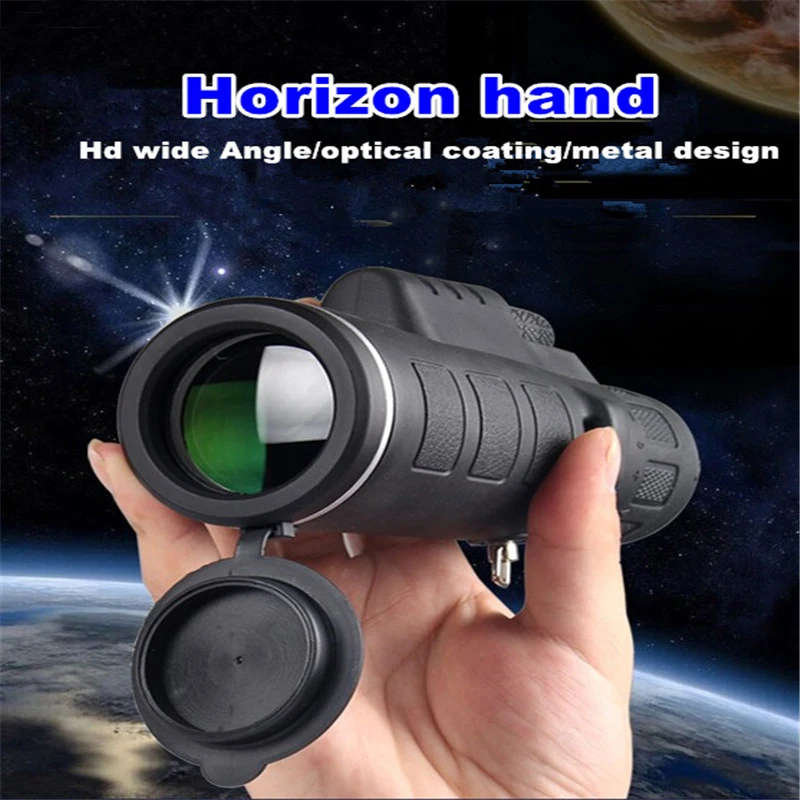 35x50 Mini Monocular Telescope Waterproof Hiking Camping Telescopes