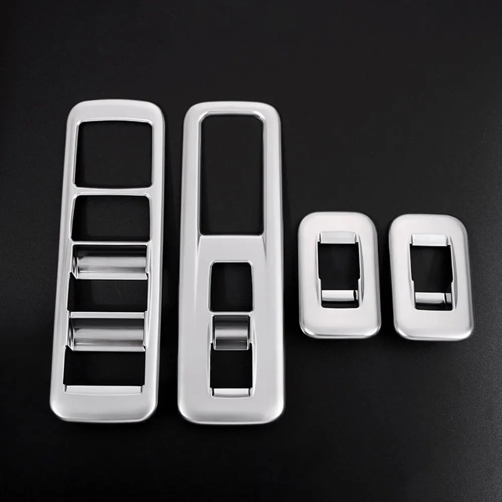 

car accessor 4pcs plastic Styling For 2016 RX200t Refit Interior New RX Window Button Decorative Sequins Modified