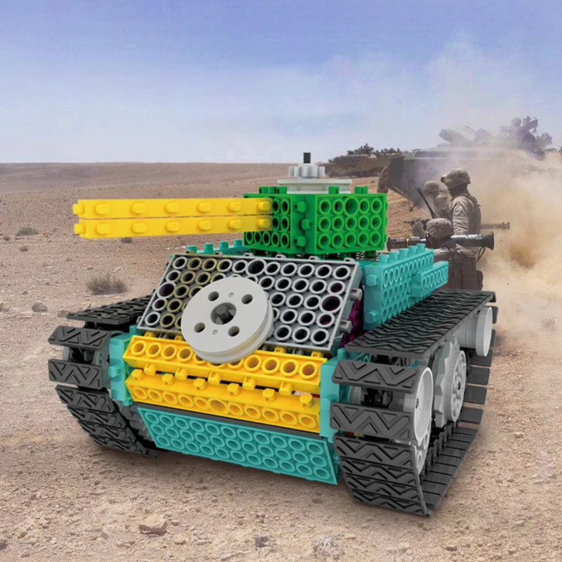 

150PCS STEM Kids Toy School Science Toy DIY Tank Model Children Educational Science Toy Kit Learning Education Toys for Children