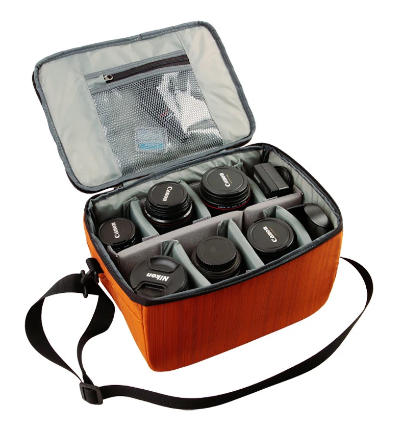 Водонепроницаемая наплечная сумка для камеры, сумка, большая емкость, нейлон, DSLR перегородка, мягкий чехол для камеры, чехол для камеры s, чехол, сумки