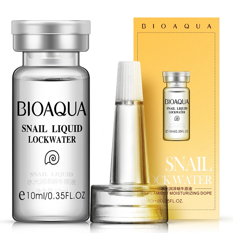 3 шт. Bioaqua Snail Repair Liquid serum отбеливающая эссенция выцветающие темные пятна для удаления шрамов от акне увлажняющий уход за лицом уход за кожей