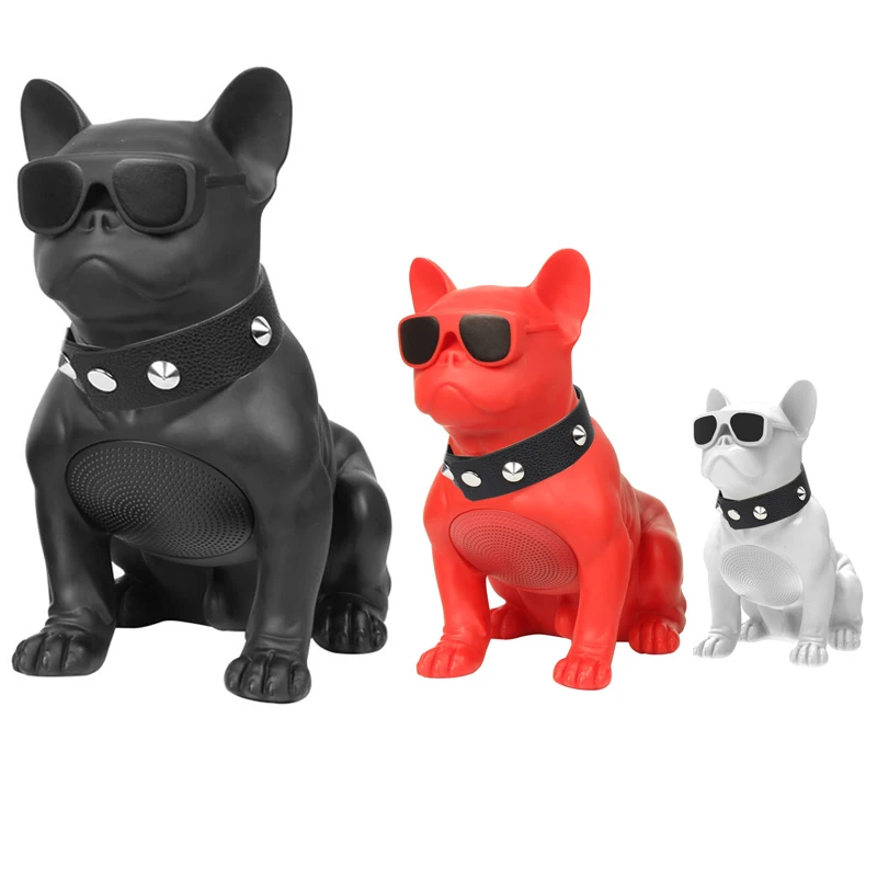 french bulldog head speaker