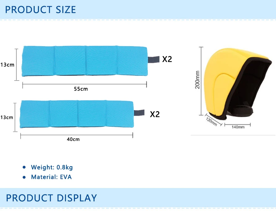 EVA поплавок на руку, 1 плавающий колпачок+ 2 кольца на руку+ 2 ножные кольца, комплект для обучения плаванию, костюм для плавания для детей и взрослых, безопасный поплавок на руку