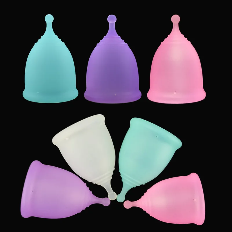 

2(L+S) Mestrual cup hygiener period for women menstruatie cup 100% medical grade silicone menstrual cup coletor menstrual