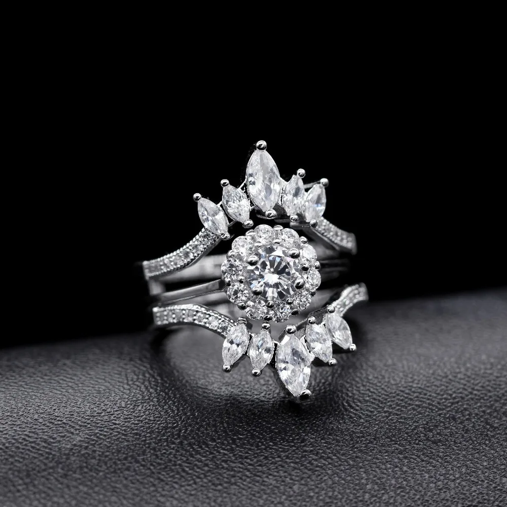 cubic zirconia ring guards