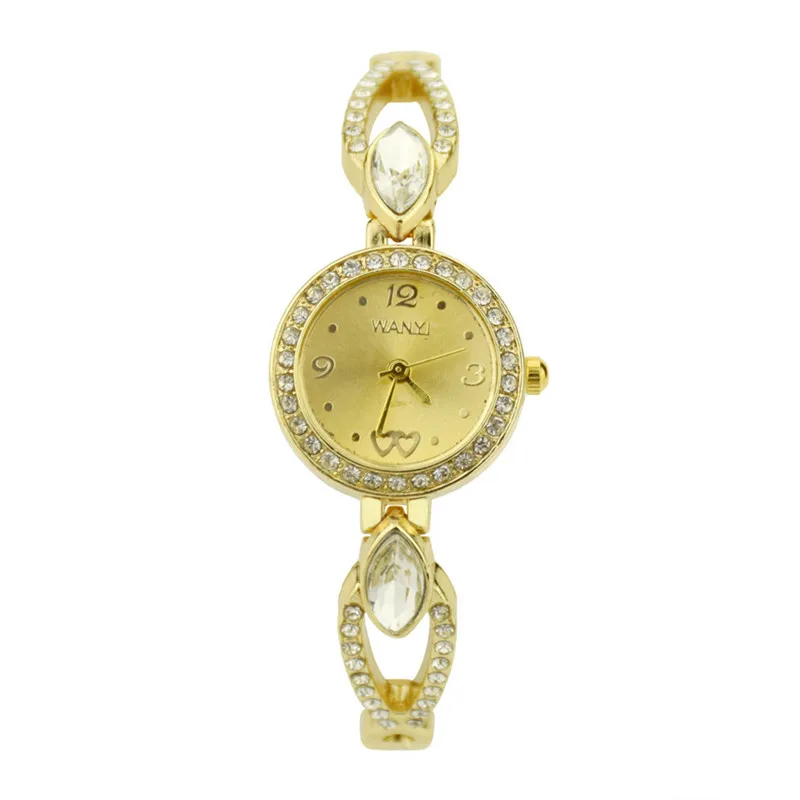 

Women's Watches Best Sellers With Rhinestone Horloge Dames Orologio Donna De Luxe Marque Montre Femmes De Quartz Clock @50