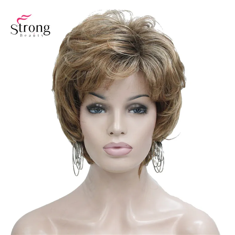 5306 248T-130_short mix color fluffy wig  (1)