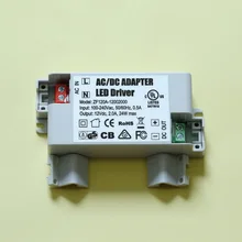 100 шт/партия DC12V2A 24 Вт мини ультра-тонкий компактный размер светодиодный источник питания, MR16 внешний источник питания