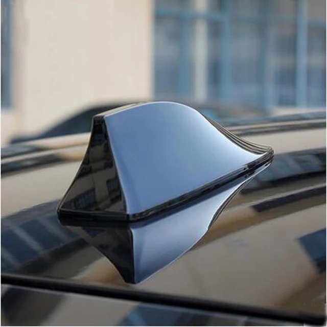 Car blank radio shark fin antenna Aerials 3M glue antena