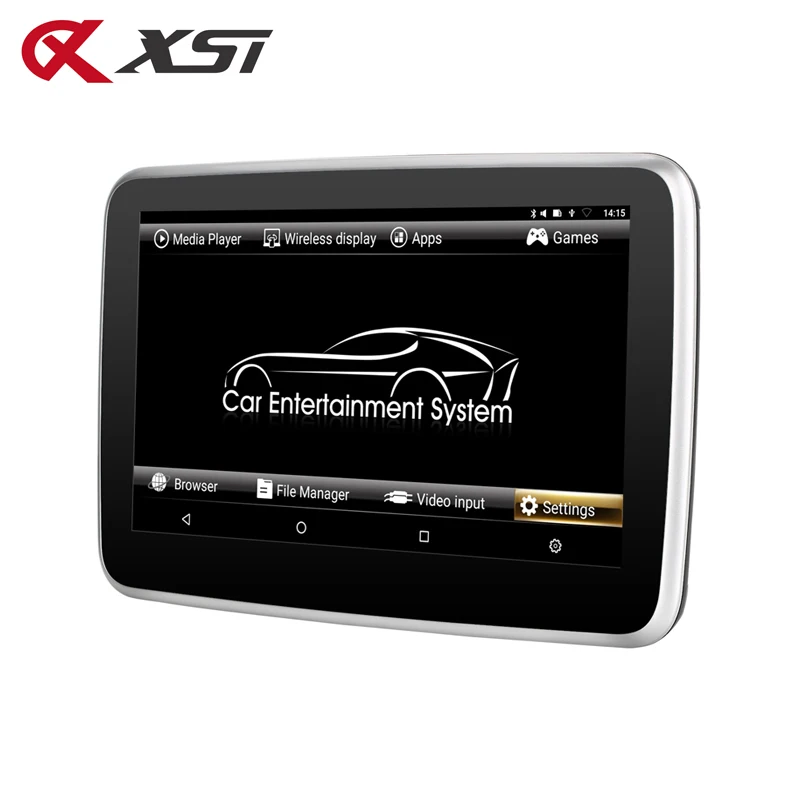 

XST 10.1 Inch Android 6.0 Car Headrest Mp5 Monitor IPS Touch Screen HD 1080P Video WIFI/HDMI/USB/SD/Bluetooth/FM Transmitter