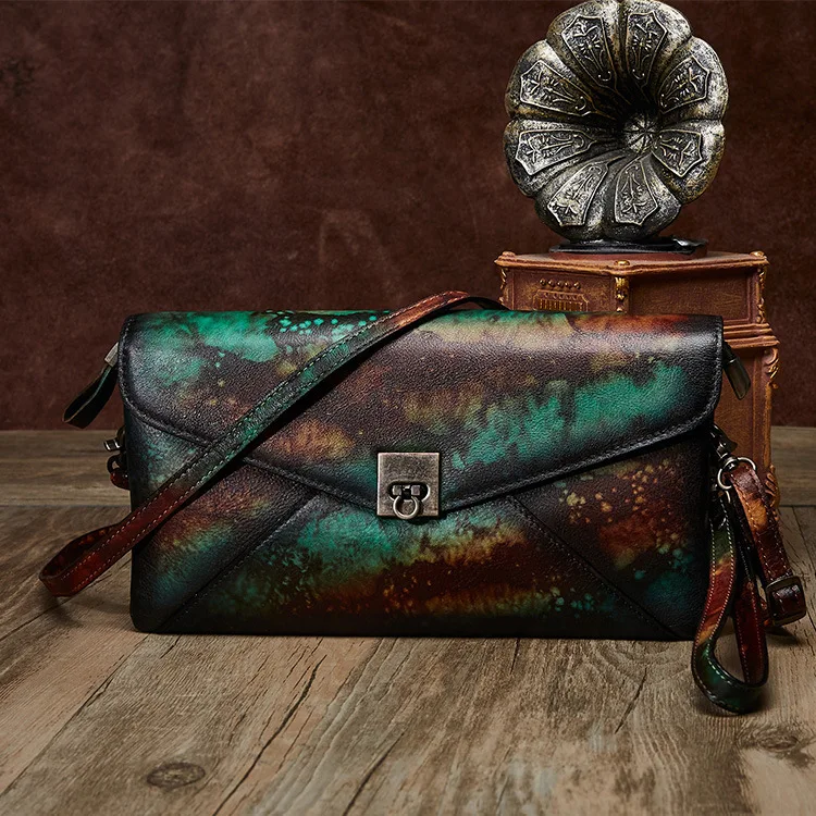 

luxury handbags women bags designer bolsos mujer Cow leather Clutches Envelope Bolsa women crossbody shoulder bag handbags