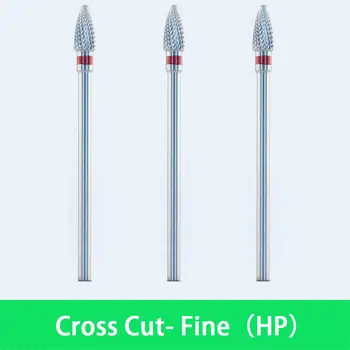 

3pcs new Dental Lab Tungsten Carbide Burs - Cross Cut Fine - ISO standard - 6016019