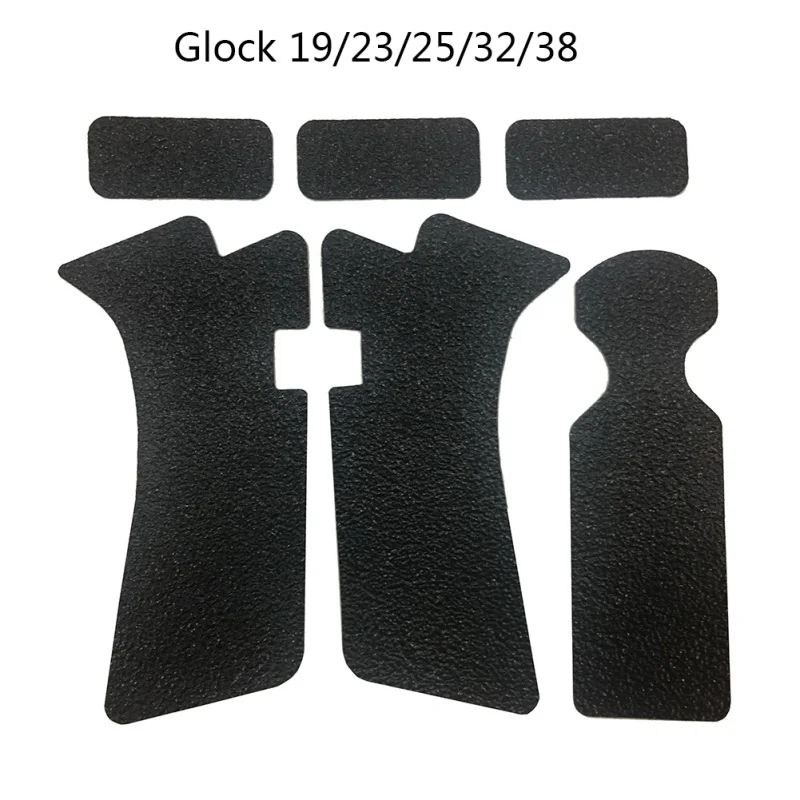 Нескользящая резиновая текстурированная перчатка с лентой для Glock 17 19 20 21 22 25 26 27 33 43 кобура 9 мм пистолет магазин для патронов запчасти