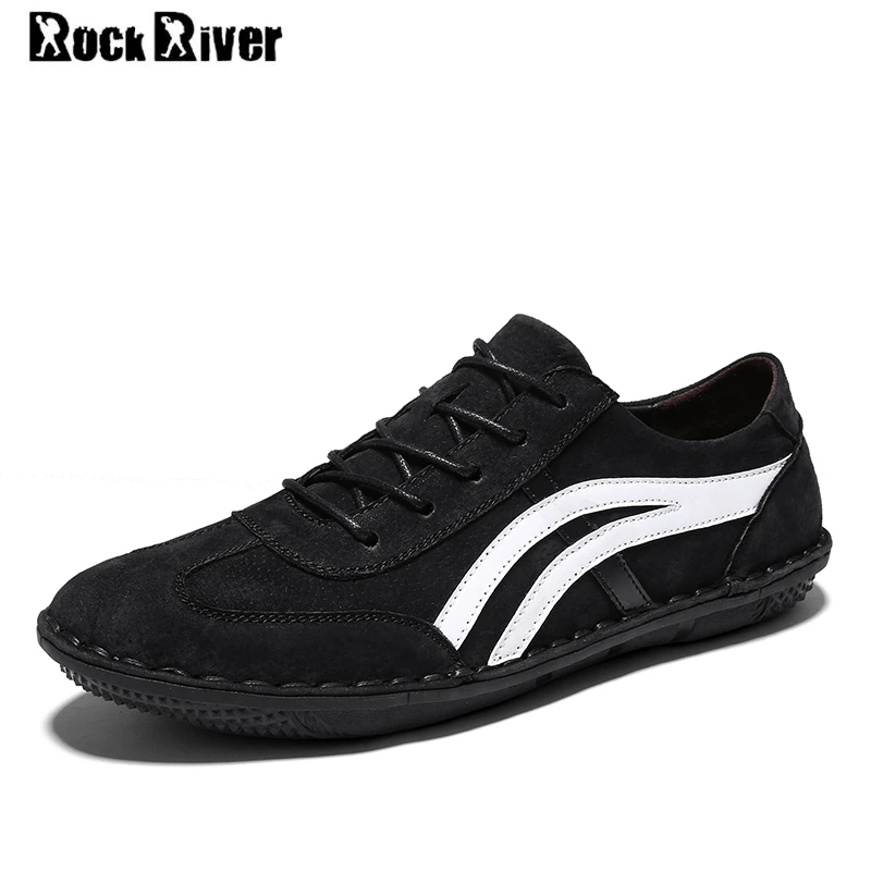 

Handmade 2019 Spring Autumn 100% Pigskin Mens Shoes Casual Lace-Up Genuine Leather Shoes Men Luxury Brand Men Loafers Moccasins
