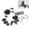 Unversal Motorcycle Bike Mobile Phone Stand Holder With USB Charger Socket X Type Mount bracket Rear View Mirror For iphone ► Photo 2/6