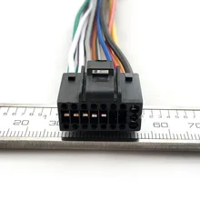 Новые кожаные упряжи Для BOSS планета аудио 16-контактный радио жгут проводов стерео разъем питания с креплением сзади