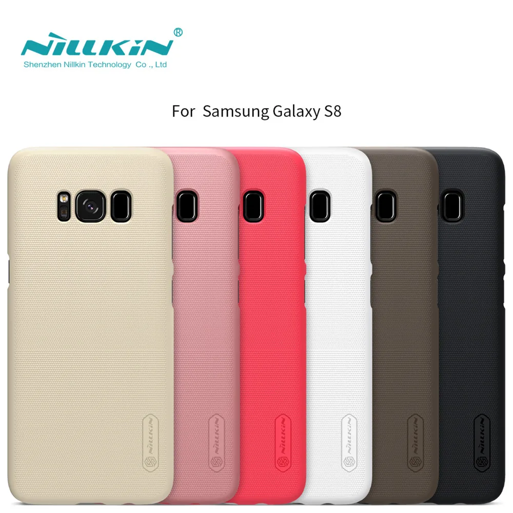 

S8 Plus Original NILLKIN Frosted Shield Shell Back Matte Case Cover for Samsung Galaxy S8 Plus S8+ S8 Coque Fundas