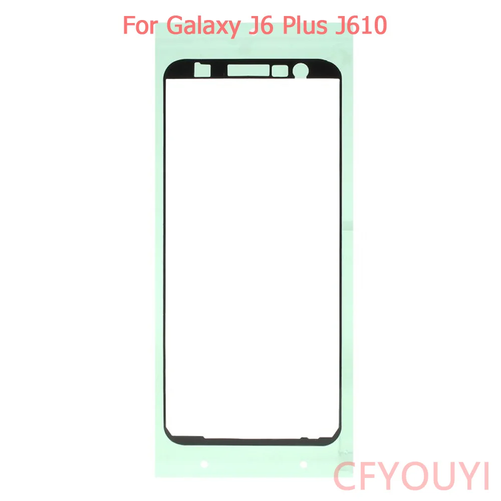 1 ~ 5 шт./лот Новый J6 + передняя рамка для корпуса клейкая наклейка клей Samsung Galaxy Plus