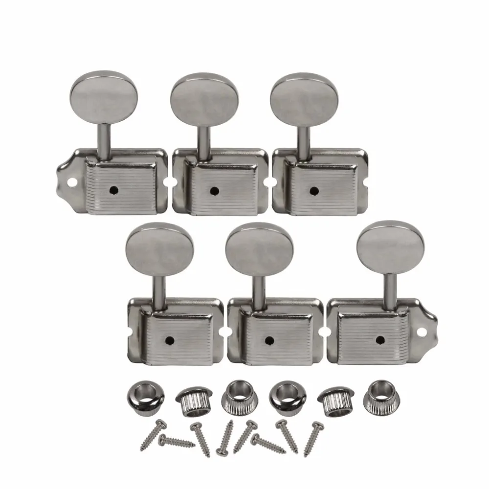 6pcs/set Electric Guitar Tuning peg 6(R) in line Electric Guitar Tuning