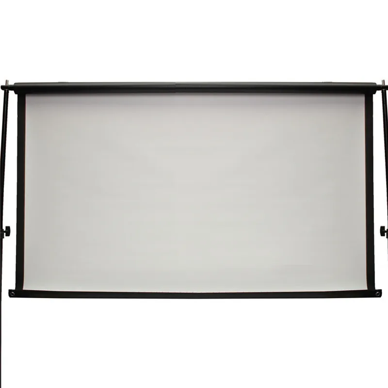 Цена 169 100 дюймов проектор HD экран холст передний домашний кинотеатр проекционный экран Кино проектор экран высокая яркость складной