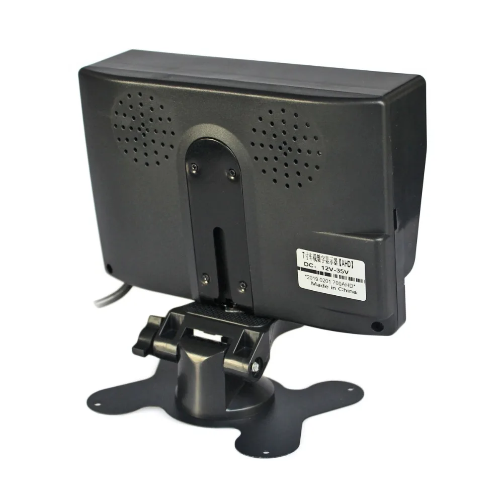 DIYSECUR AHD 800x480 7 дюймов TFT ЖК монитор автомобиля заднего вида Поддержка 1080P камера с