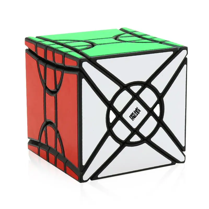

D-FantiX MoYu Fisher Time Wheel 3x3 Unequal Speed Cube Novelty Magic Cube Puzzle Fidget Educational Toy Gift For Children Boys