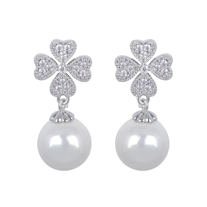 Free Shipping Luxury Fashion Whole For Wedding Dangle Pearl Free Shipping Luxury Fashion Whole For Wedding Dangle Pearl Earring Designs Gle4478 In Drop Earrings From Jewelry Accessories On Aliexpress