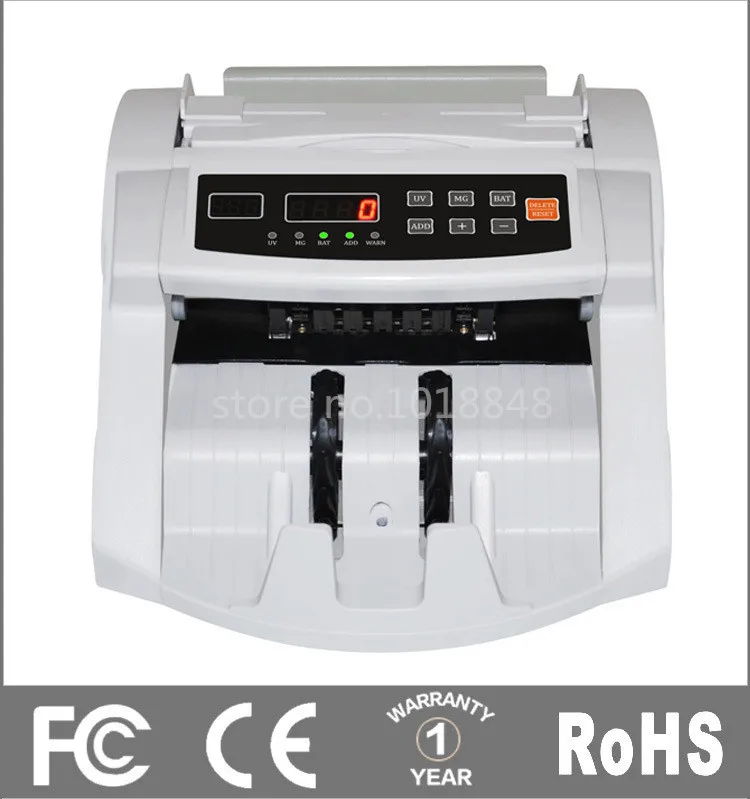 

LCD Display Bill Counter Suitable for USD,AUD,EU,RUB,ETC Multi-currency Money Counter&Detector Cash Counting Machine Ship by DHL