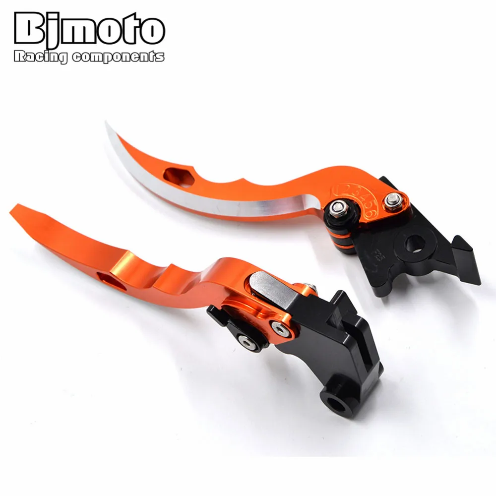 BJMOTO CNC Aluminum Blade Adjustable Brake Clutch Levers Set For KTM DUKE 390 2013-2018 DUKE 200 125 RC 125 200 390 2014-2018 BJMOTO CNC Aluminum Blade Adjustable Brake Clutch Levers Set For KTM DUKE 390 2013-2018 DUKE 200 125 RC 125 200 390 2014-2018