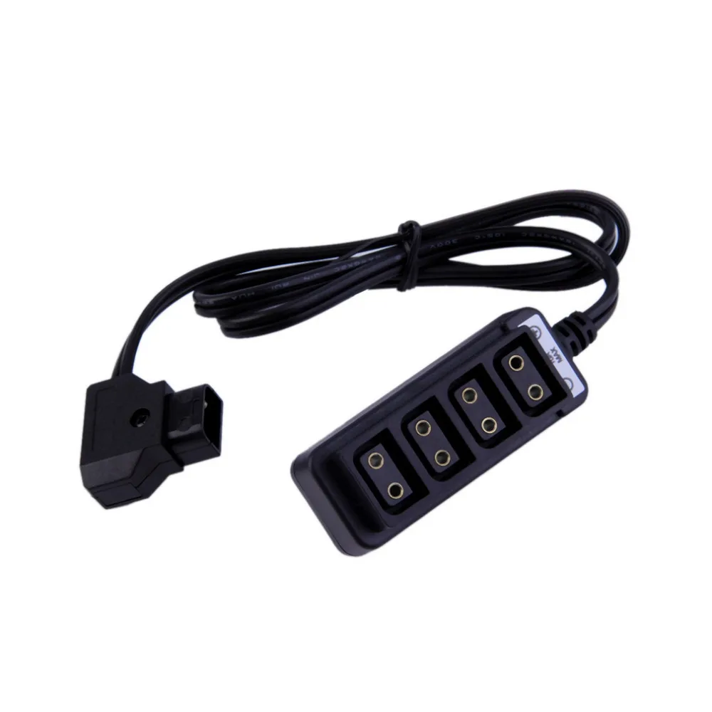 

New D-Tap Male/4-Port D-Tap Female Cable Splitter for Anton Bauer V-mount Battery Wholesale