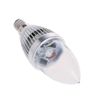 

Hot 3W RGB LED Candle Light Bulb Lamp Colors Changing With Remote Control For Home PLD
