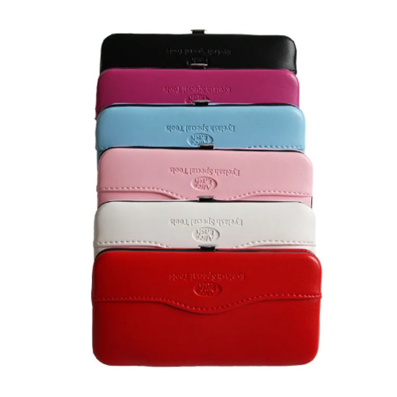 

New Professional Makeup Tools Bag For Eyelash Extension Tweezers Tool Storage Box Beauty Eyelashes Tweezer Case