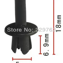 100 шт. Push-Тип фиксатор для Volvo Mercedes 000-990-03-92 для volvo 947-098 Авто Зажимы крепежа Пластик фиксатор