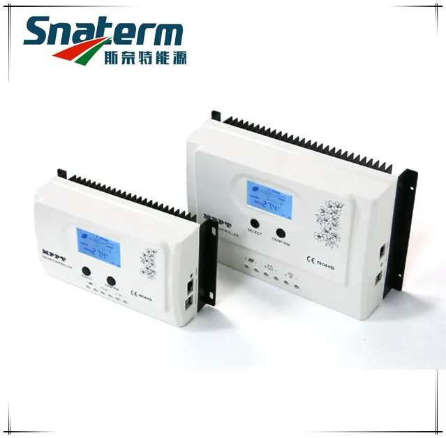 Wiser2 100% настоящий 40A MPPT контроллер Солнечного Заряда солнечный PV зарядное