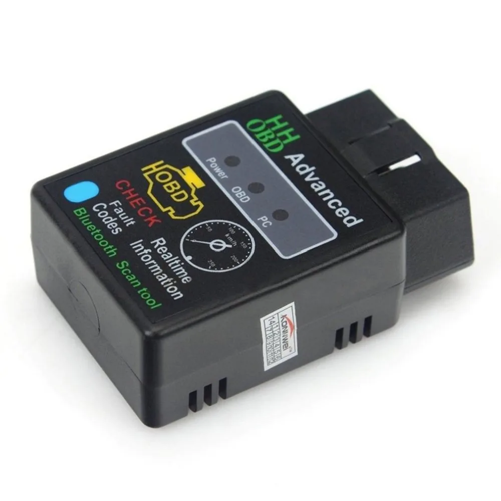 ELM327 V2.1 OBD 2 OBD-II бензиновый авто Bluetooth диагностический интерфейс Сканер Поддержка