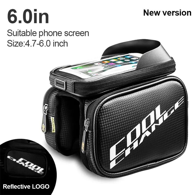 Flash Deal CoolChange Bicycle Bag Waterproof Ciclismo Bike Bags Phone Touch Screen Bike Front Frame Tube Pannier Bag Bicycle Accessories 2 Flash Deal CoolChange Bicycle Bag Waterproof Ciclismo Bike Bags Phone Touch Screen Bike Front Frame Tube Pannier Bag Bicycle Accessories 2
