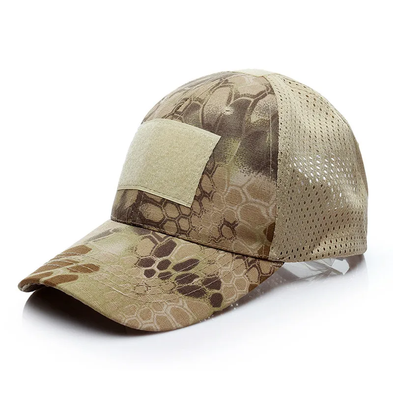 Мужские тактические сетчатые шляпы летняя камуфляжная Военная кепка бейсболка от солнца защитные Легкие Армейские боевые Головные уборы Шапки
