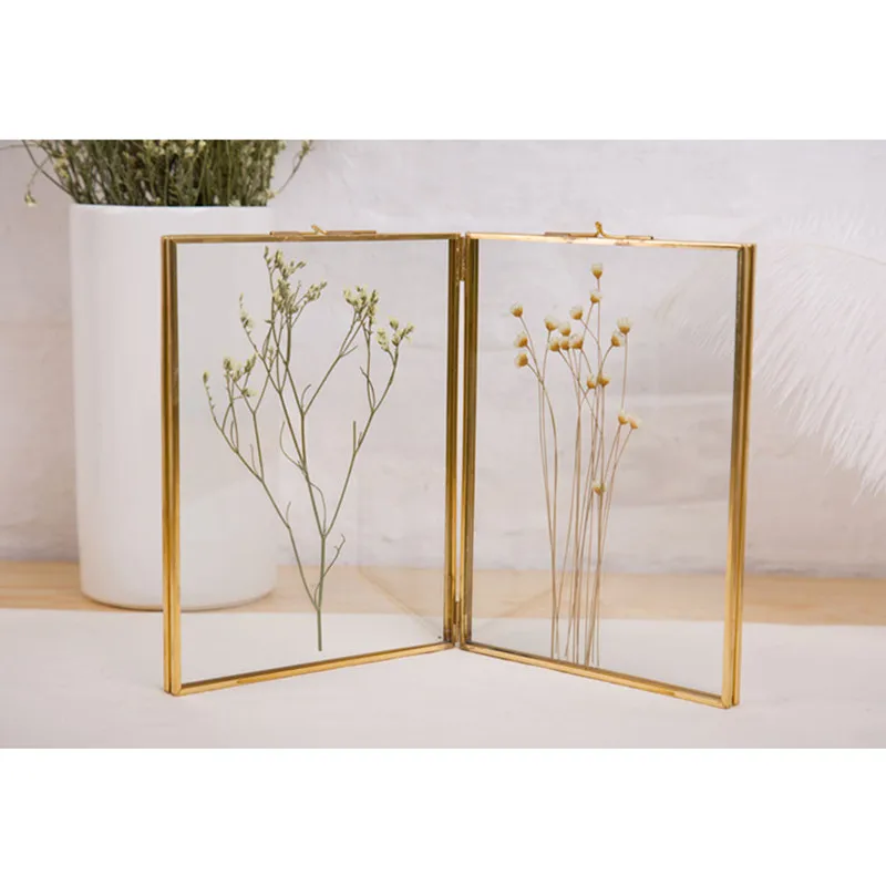 

Photo Frame Metal + glass high-definition Beautiful picture frame Home decoration accessories Gifts